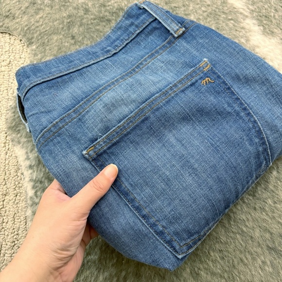 Madewell Denim Frayed Hem Skirt - Picture 8 of 12